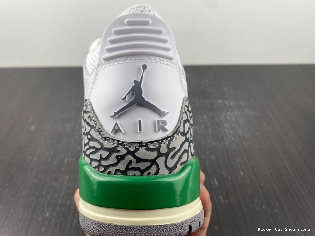 Kicked Out Shoe Store CK9246-136 Lucky Green Jordan Retro 3 (W) 0813